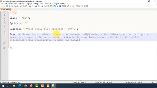PHP Tutorial For Beginners Full Bangla | PHP Variable And Syntax In Bangla | P - 04 [Web Ship] смотреть онлайн