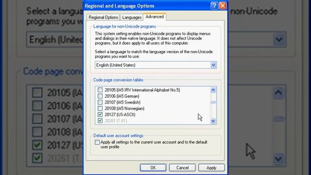 Windows XP Professional - Regional and Languages смотреть онлайн