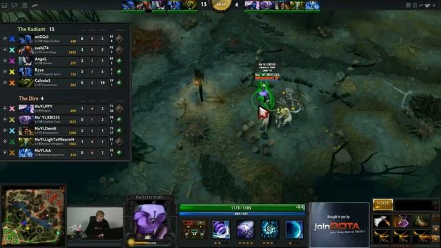 Na`Vi Vs Monkeys @ ESWC 2011 Dota2 Semifinal Part1