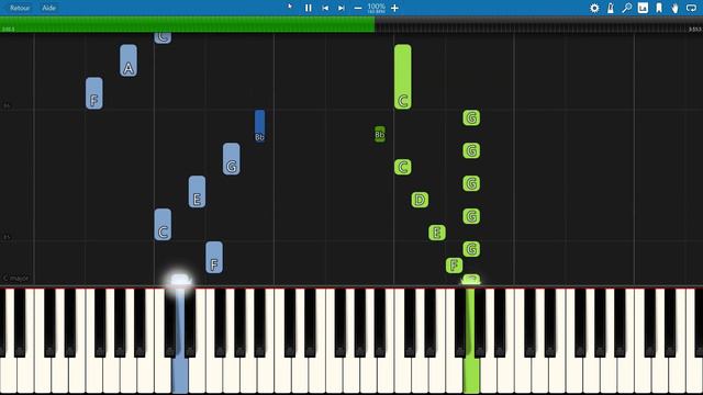 piano tutorial CORAZON DE NINO by Raul Di Blasio with free sheet music pdf