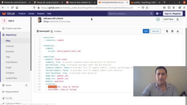 Integración Continua, paso a paso, parte 6 (Taurus-Jenkins CI QA) смотреть онлайн