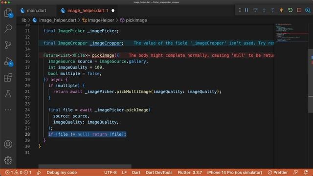 Flutter Image Picker & Cropper From Camera & Gallery | Learn Flutter Fast смотреть онлайн