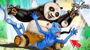 ТОЛСТАЯ ПАНДА РАЗДАВИЛА МАНЬЯКА! ТРОЛЛИНГ 99 УРОВНЯ! УГАРНЫЙ МАНЬЯК КС ГО