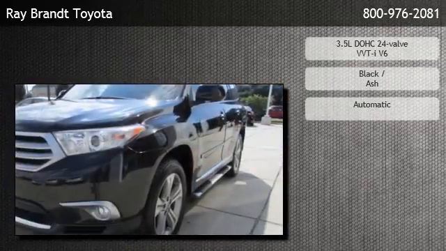 2011 Toyota Highlander FWD V6 Limited - Metairie смотреть онлайн