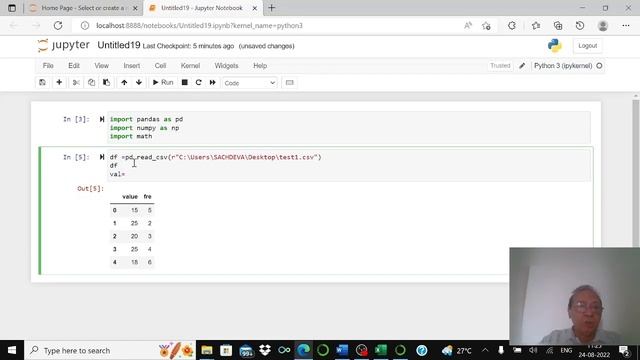 Data Analysis with Python Part 2, Mean of grouped data (with frequencies) смотреть онлайн