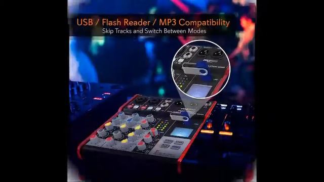 Pyle Sound 4 Channel Bluetooth Compatible Professional Portable Digital смотреть онлайн