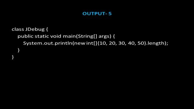 Java Debug # Array #15 смотреть онлайн