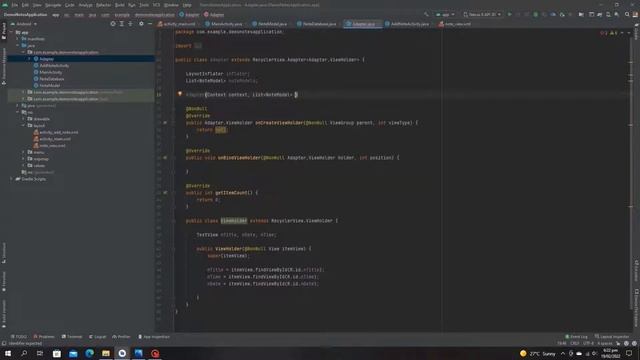 Note Application using Sqlite database part 2 (android studio) | android tutorials | | 2022 | смотреть онлайн