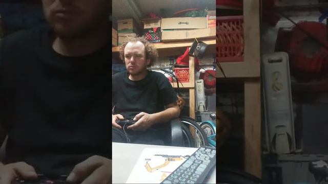 Playing Skyrim In The Auto Shop смотреть онлайн
