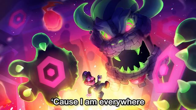 Super Mario Wonder - Bowser's Rage Stage - With Lyrics смотреть онлайн