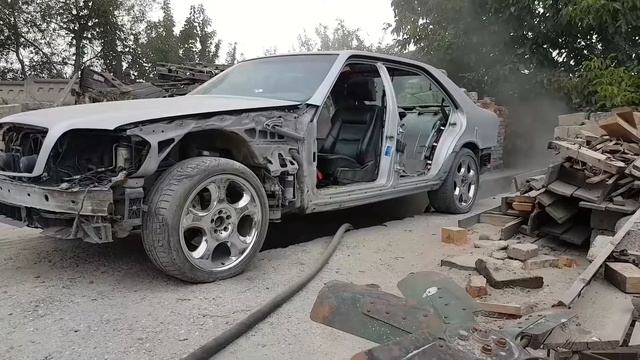 W140 S600,  Полное Восстановление Автомобиля