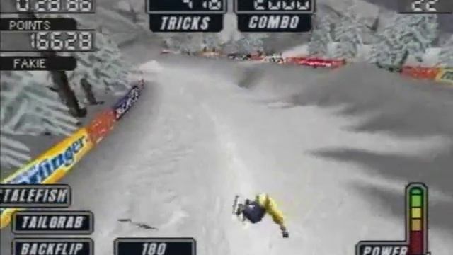 Cool Boarders 3 - Single Event - Mt. Koji смотреть онлайн