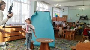 Съемка портретов в детском саду!