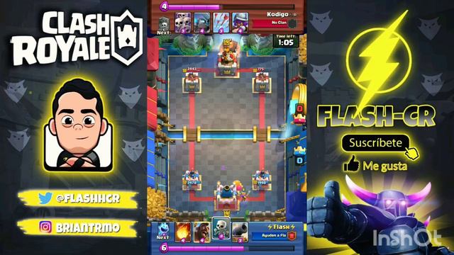 "TIPS Y CONSEJOS PARA MEJORAR EN CLASH ROYALE #1: CONTAR CICLO" -FLASH CLASH ROYALE- смотреть онлайн