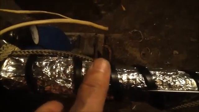 Обогрев труб зимой , кабелем .Часть 2. смотреть онлайн