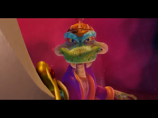 Crash Team Racing Nitro-Fueled 3 серия Загадочный ящер