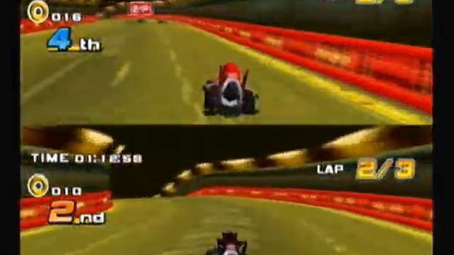 Sonic Adventure Battle 2- 2 Player Versus Kart Race смотреть онлайн