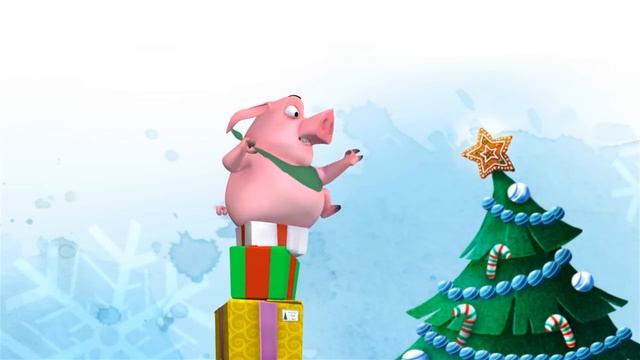 Arc's Ormie The Pig Themed Holiday Card смотреть онлайн