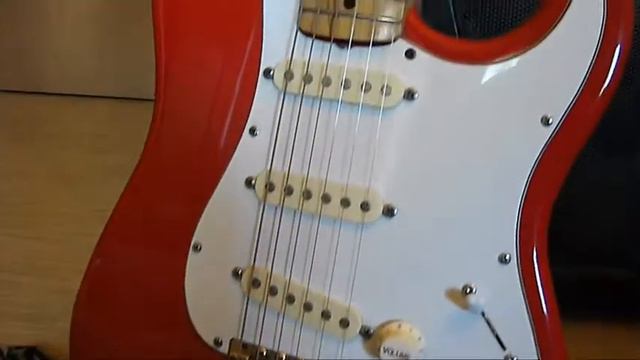 Stratocaster with Maple Neck, Old Japan Pickups смотреть онлайн