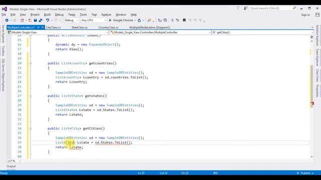 mvc multiple models in one view | display multiple models single page view смотреть онлайн