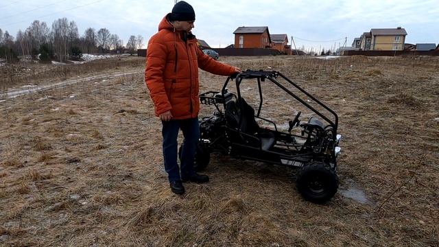 Живой обзор Детского Багги GoKart 125 от компании Скутер-НН