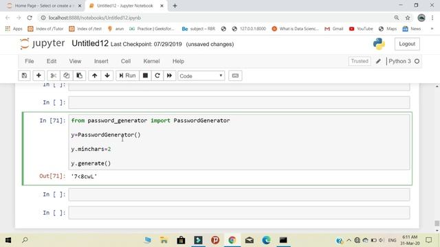 | How to generate a unbreakable passwords using python | | AK | смотреть онлайн