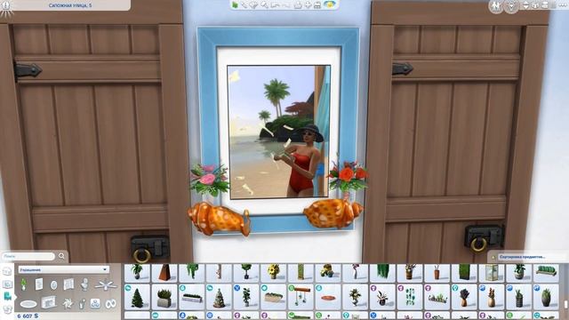 Как быстро сделать 3D-рамку для фото NoCC  - Sims 4 лайфхак для декора