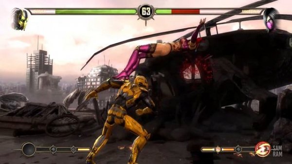 Mortal Kombat 9 - Cyrax Arcade Ladder On Expert Difficulty