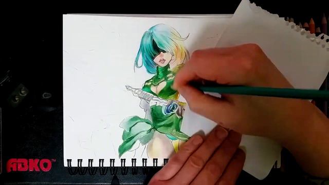 NieR:Automata / Draw 2B 니어 오토마타 2B part2. смотреть онлайн