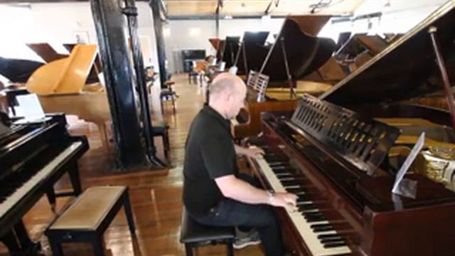 August Forster Baby Grand Piano By Sherwood Phoenix Pianos смотреть онлайн