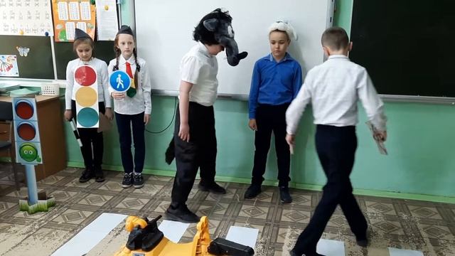 Театральная постановка "Безопасная дорога - детям". смотреть онлайн