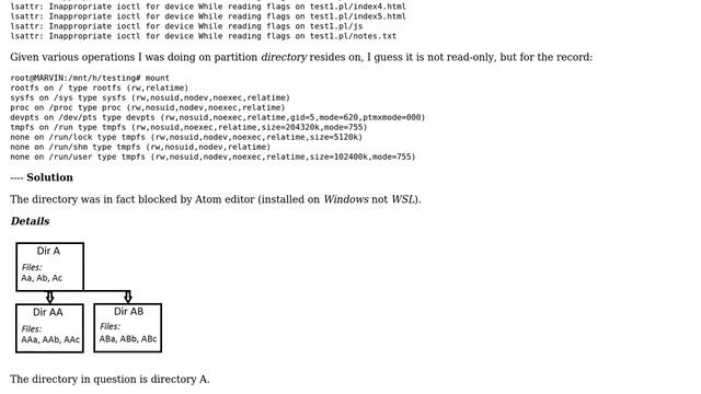 Permission denied when trying to 'mv' a directory смотреть онлайн
