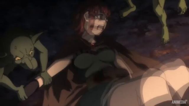 Сцена в пещере гоблинов(Goblin Slayer/Убийца гоблинов) смотреть онлайн