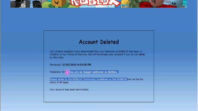ROBLOX Account Deleted For The Stupidest Reason Ever смотреть онлайн