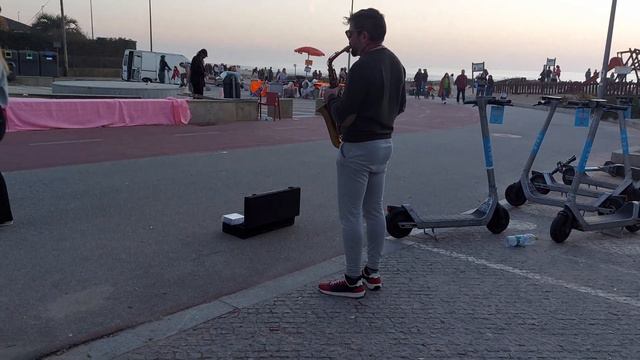 Street Performance Portugal || Era Uma Vez (Kell Smith) || Sax Cover Eliseu Vaz смотреть онлайн