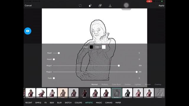 How to Edit Photo Pencil Sketch Editing Effect using PICSART смотреть онлайн