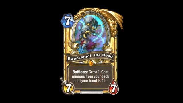 You followed de wrong light, mon... - Bwonsamdi, the Dead - Hearthstone смотреть онлайн