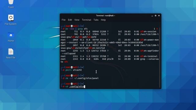 How To Fix Missing Application Menu and Hidden Taskbar Panel in Kali Linux смотреть онлайн