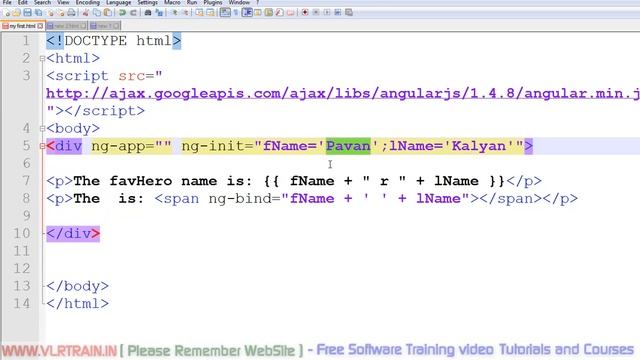 AngularJS Expressions Part 03 English Objects and Strings-vlr training смотреть онлайн