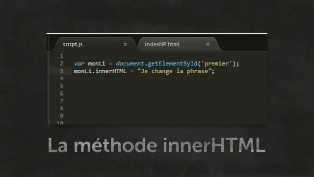 Javascript - Modifier les éléments (Exo J17) смотреть онлайн