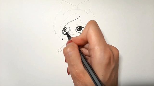 Как нарисовать куклу ЛОЛ в красках/ How to Draw LOL DOLL/ Рисунки для детей смотреть онлайн