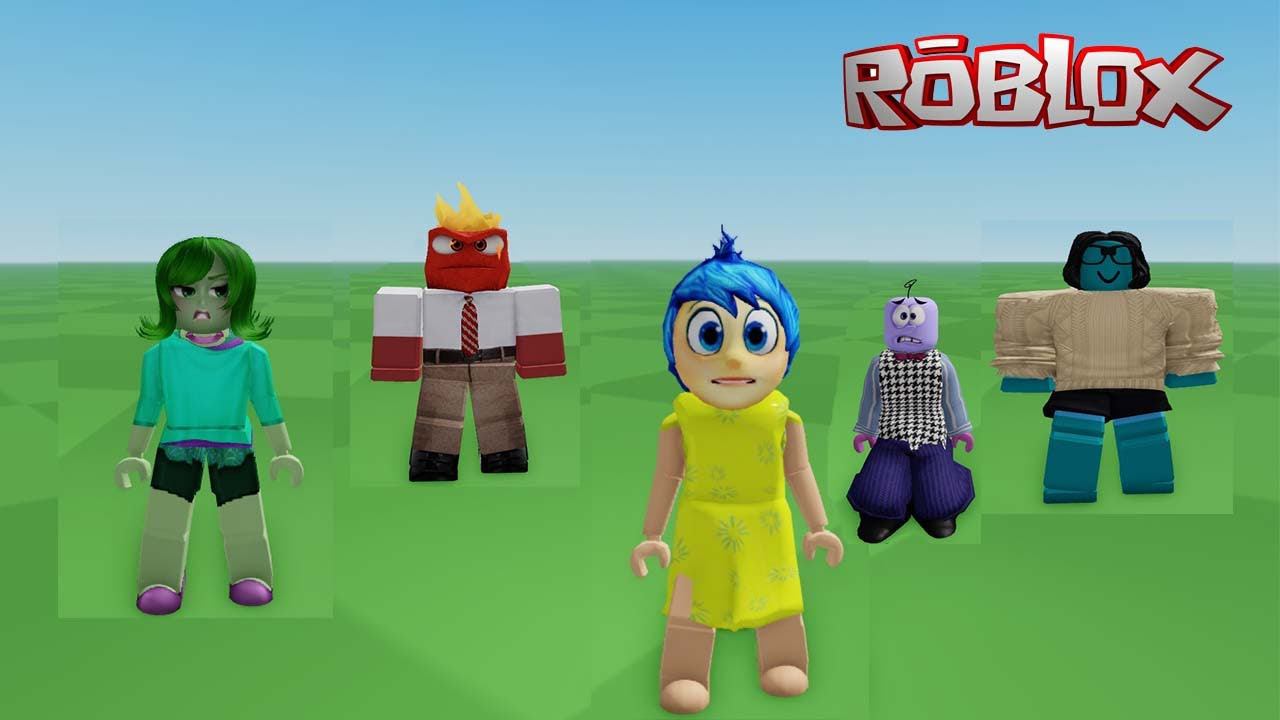 Скины персонажей из "Головоломки" для Роблокс смотреть онлайн