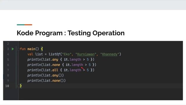 Belajar Kotlin Collection - 18 Testing смотреть онлайн