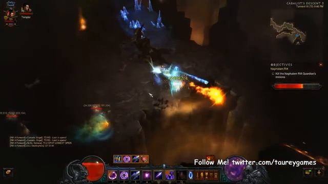 Magic Missile Wizard - Torment 6 - Nephalem Rift - Solo! смотреть онлайн