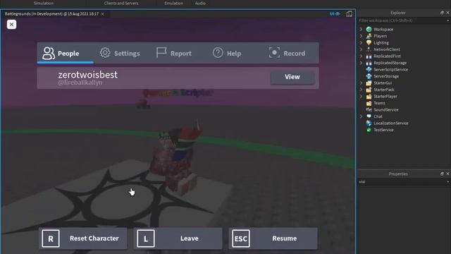 ROBLOX Studio Tutorial: How to make frames visible and invisible. смотреть онлайн