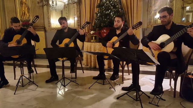 Danse Macabre - Saint-Saens (Adriatic Guitar Quartet) смотреть онлайн