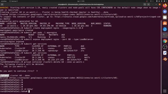 Bootstrap Kubernetes the Hard Way | IEEE NITK | Project Demonstration смотреть онлайн