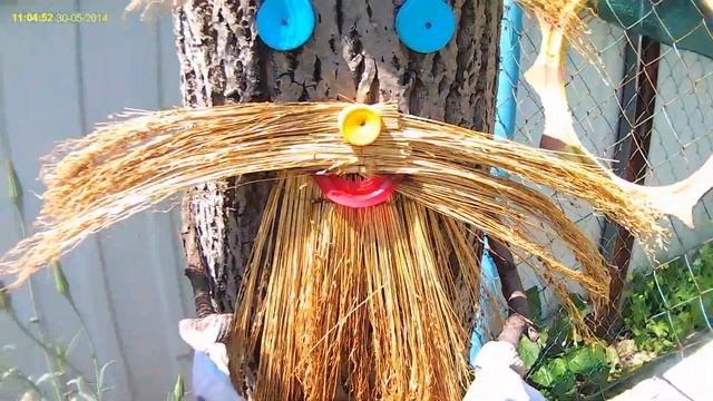 ИЗ СТАРОГО ПНЯ УКРАШЕНИЕ ДВОРА. ДИДУХ. decorate the yard. смотреть онлайн