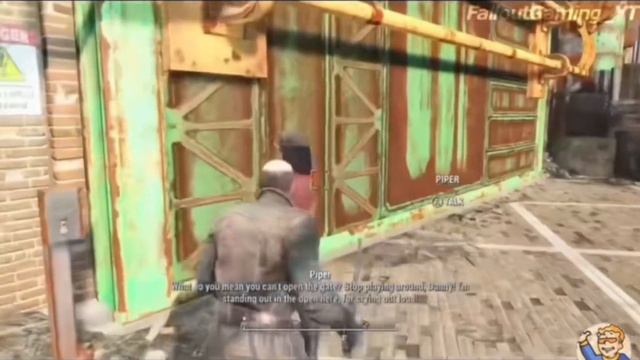 Diamond City Entrance Cutscene Skip Tutorial (Fallout 4) смотреть онлайн