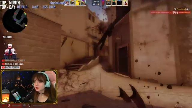 УЧУСЬ ИГРАТЬ! НЕ ОРИ! - КС ГО / Counter-Strike: Global Offensive смотреть онлайн
